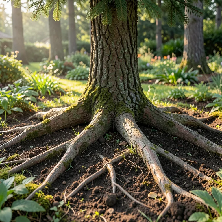 Jaký je kořenový systém smrku - ilustrační foto