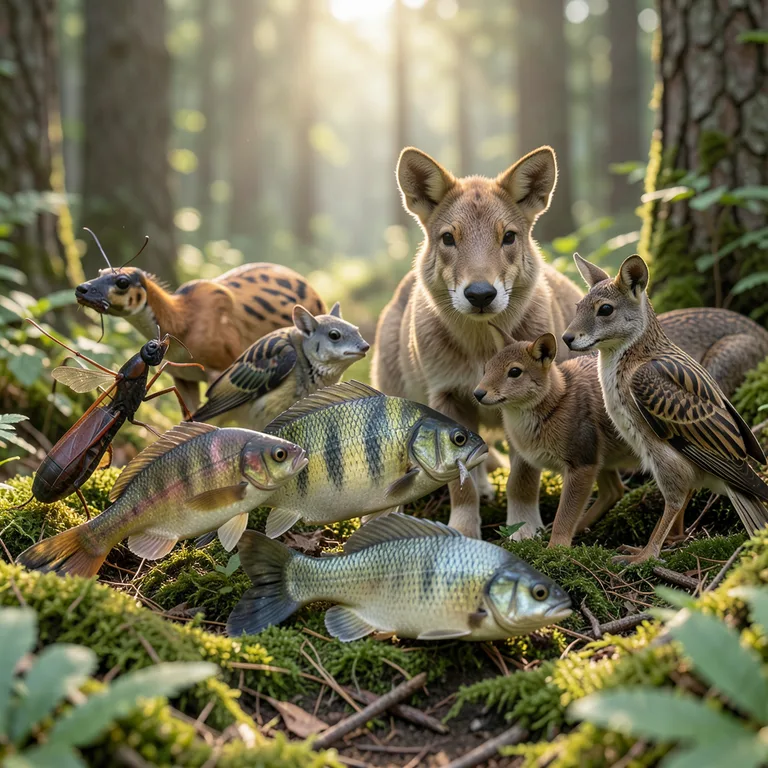 Klasifikace živočichů podle říší - ilustrační foto