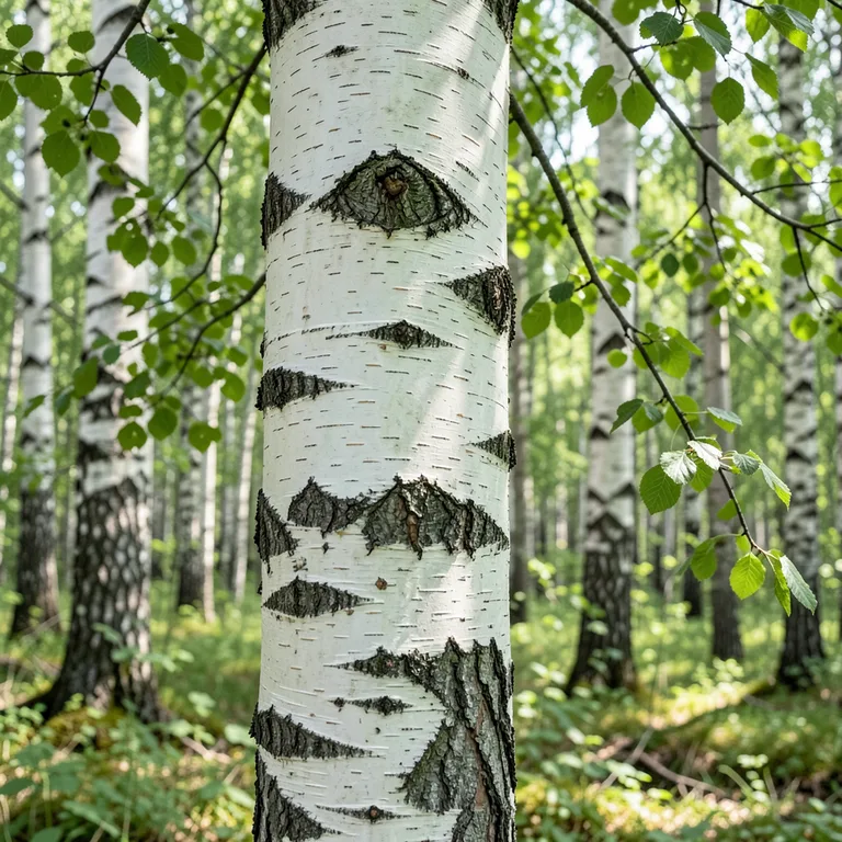 Který strom je národním symbolem ruska - ilustrační foto