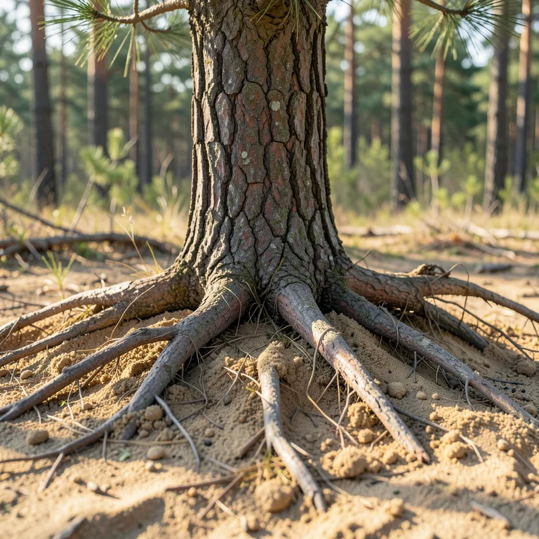 Vlastnosti a pěstování kořenového systému borovice - ilustrační foto