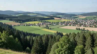 Hlavní typy krajin a jejich charakteristika - ilustrační foto